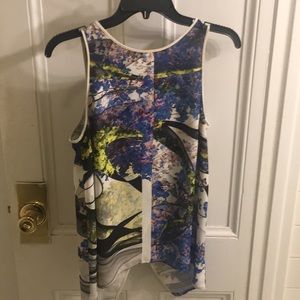 Printed Clover Canyon top